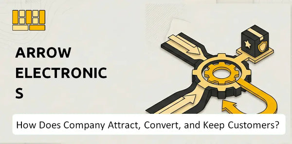 How Does Arrow Electronics Company Attract, Convert, and Keep Customers?