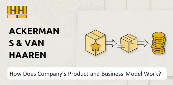 How Does Ackermans & Van Haaren Company's Product and Business Model Work?