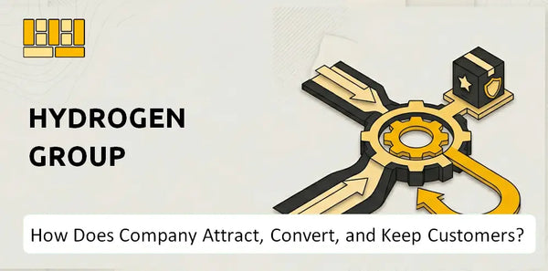 How Does Hydrogen Group Company Attract, Convert, and Keep Customers?