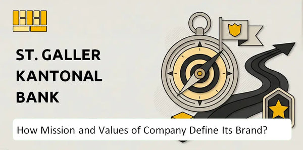What Do the Mission, Vision, and Values of St. Galler Kantonalbank Company Say About Its Brand?