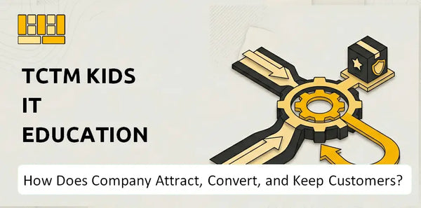How Does TCTM Kids IT Education Company Attract, Convert, and Keep Customers?