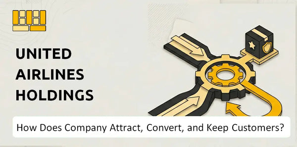 How Does United Airlines Holdings Company Attract, Convert, and Keep Customers?
