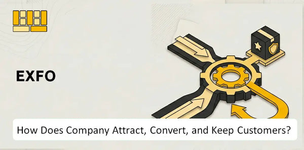 How Does EXFO Company Attract, Convert, and Keep Customers?
