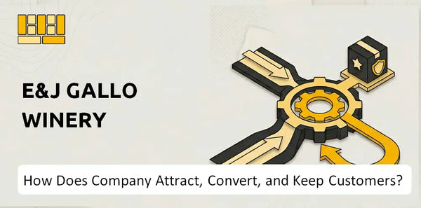 How Does E&J Gallo Winery Company Attract, Convert, and Keep Customers?