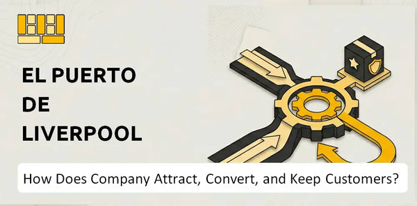 How Does El Puerto de Liverpool Company Attract, Convert, and Keep Customers?