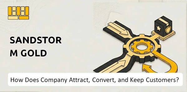 How Does Sandstorm Gold Company Attract, Convert, and Keep Customers?