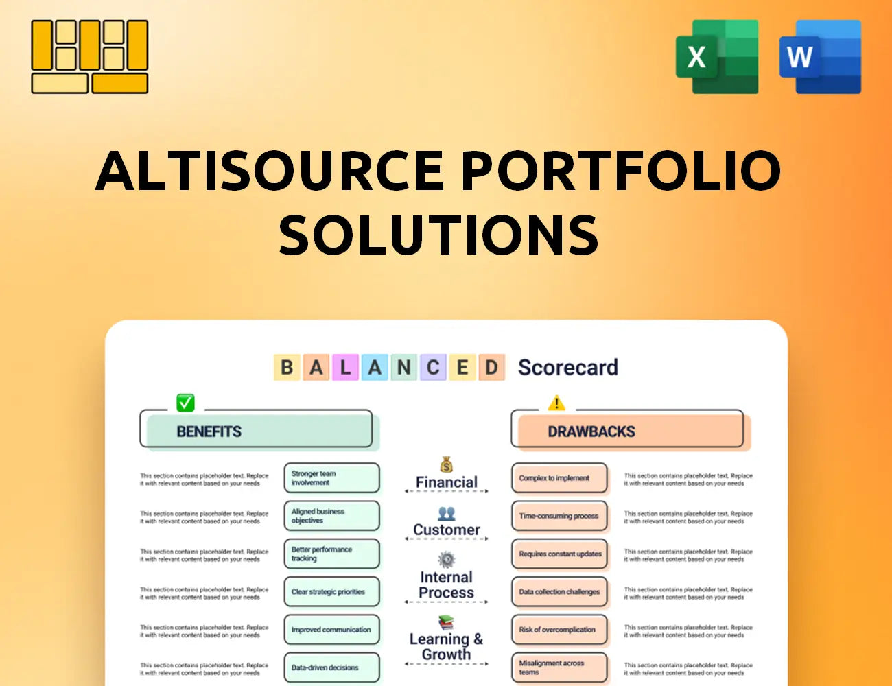 Altisource Portfolio Solutions Balanced Scorecard