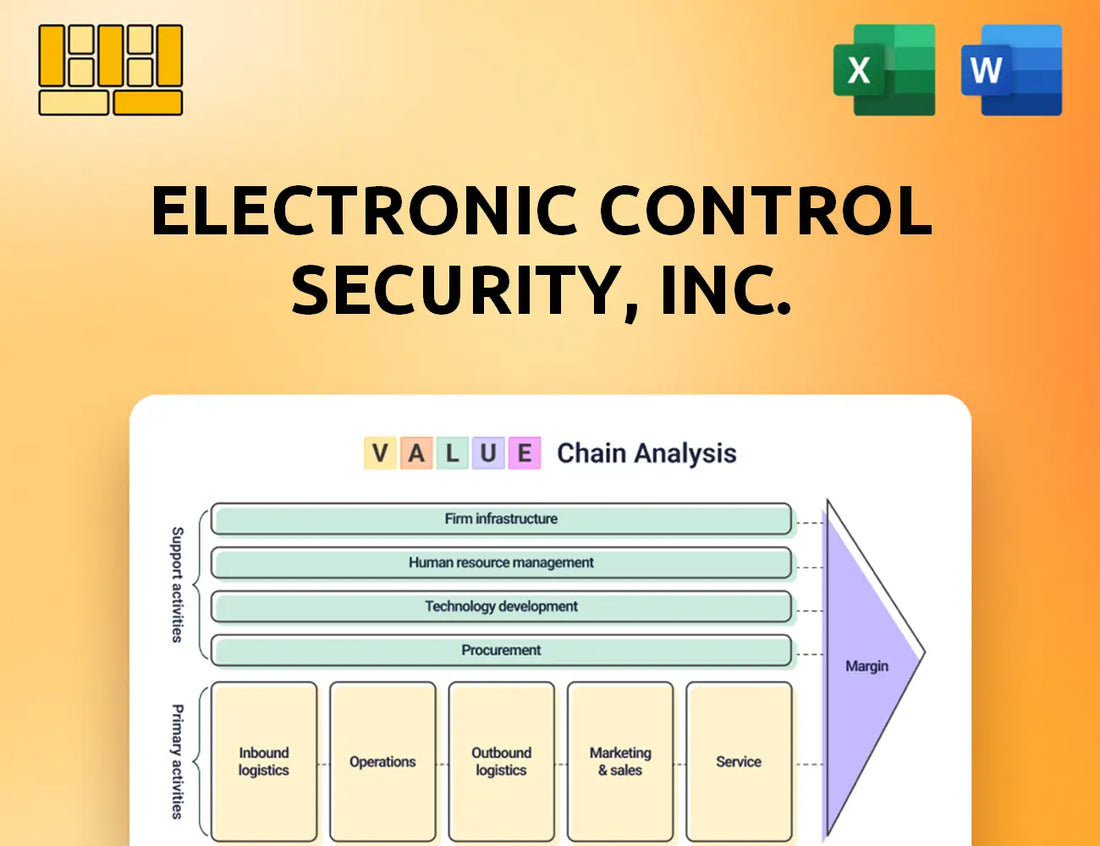 Electronic Control Security, Inc. Value Chain Analysis