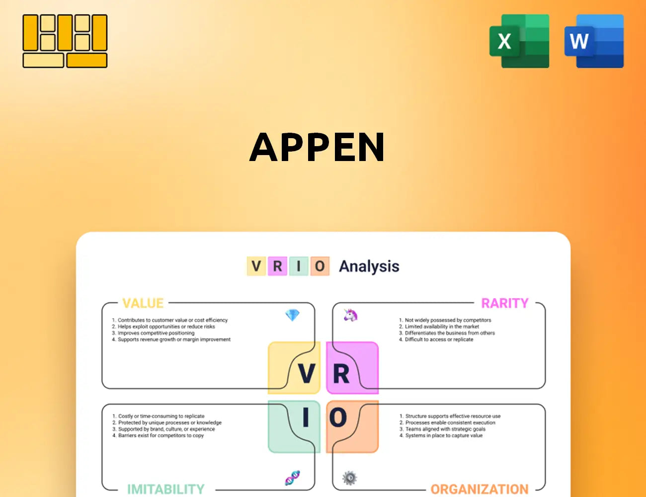Appen  VRIO Analysis