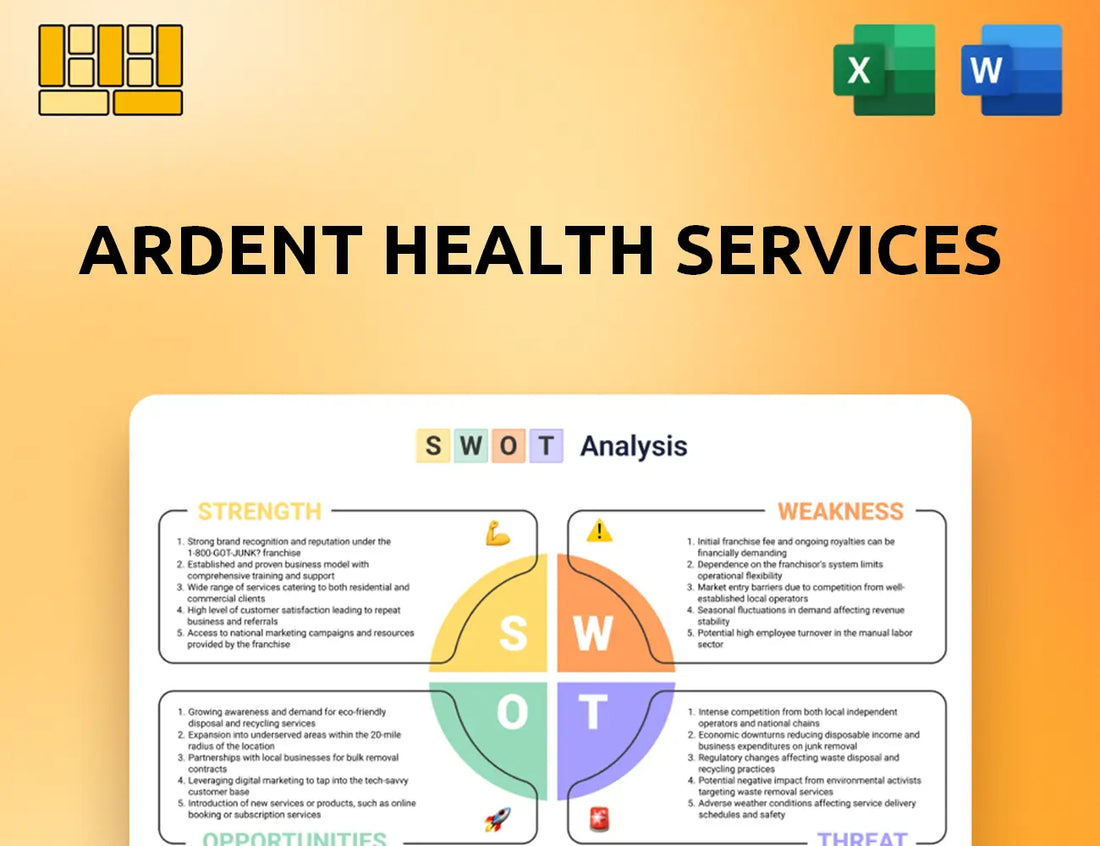 Ardent Health Services SWOT Analysis