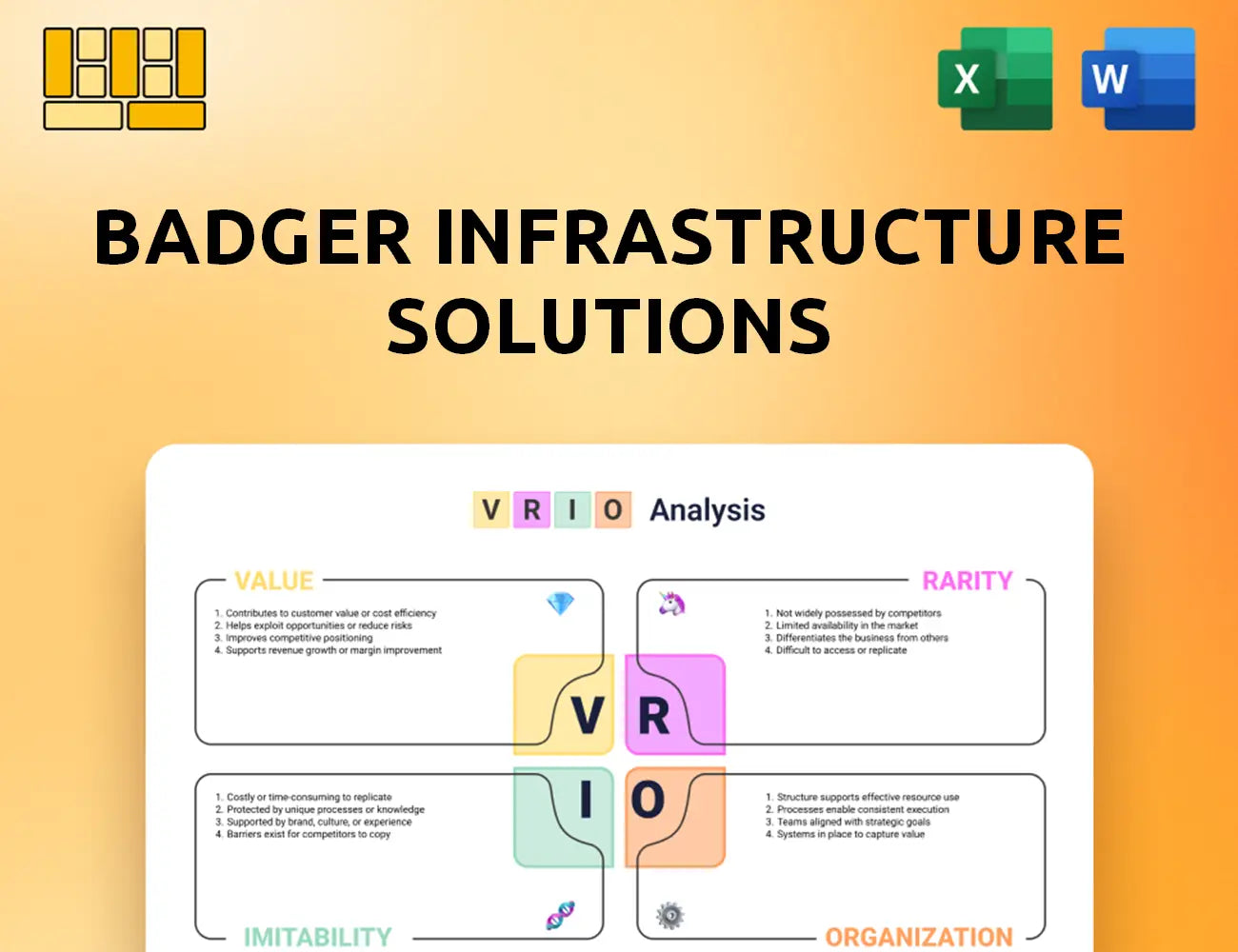 Badger Infrastructure Solutions VRIO Analysis