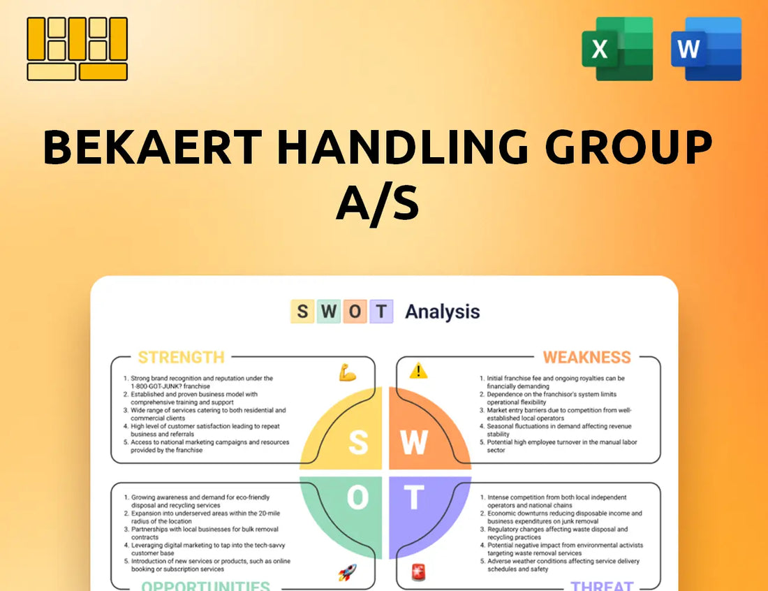 Bekaert Handling Group A/S SWOT Analysis