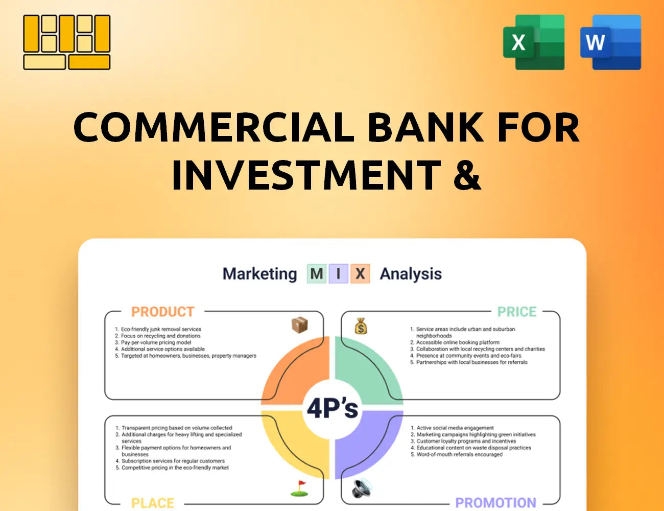 Commercial Bank For Investment & Development Of Vietnam Marketing Mix