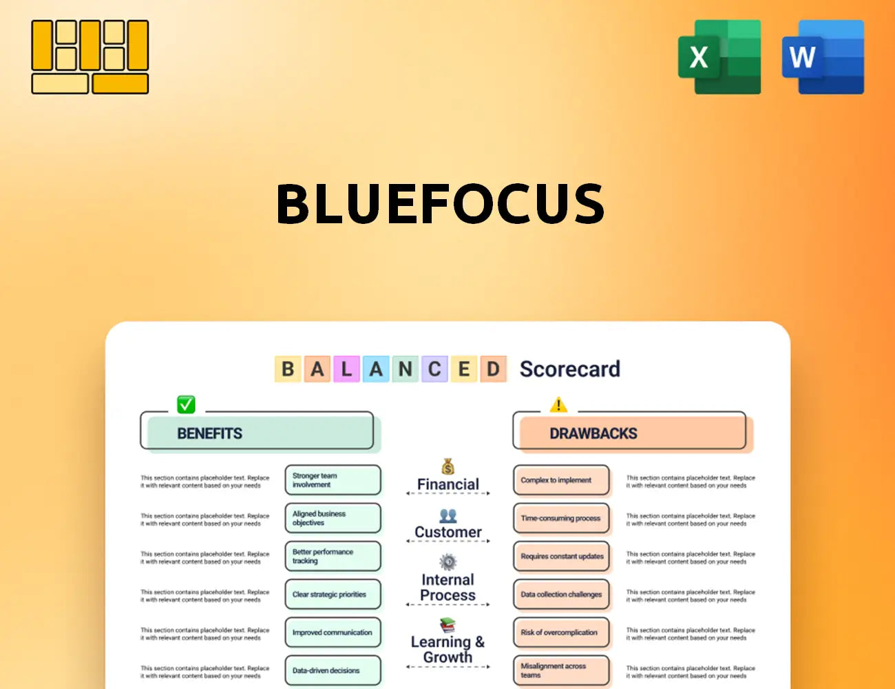 BlueFocus Balanced Scorecard