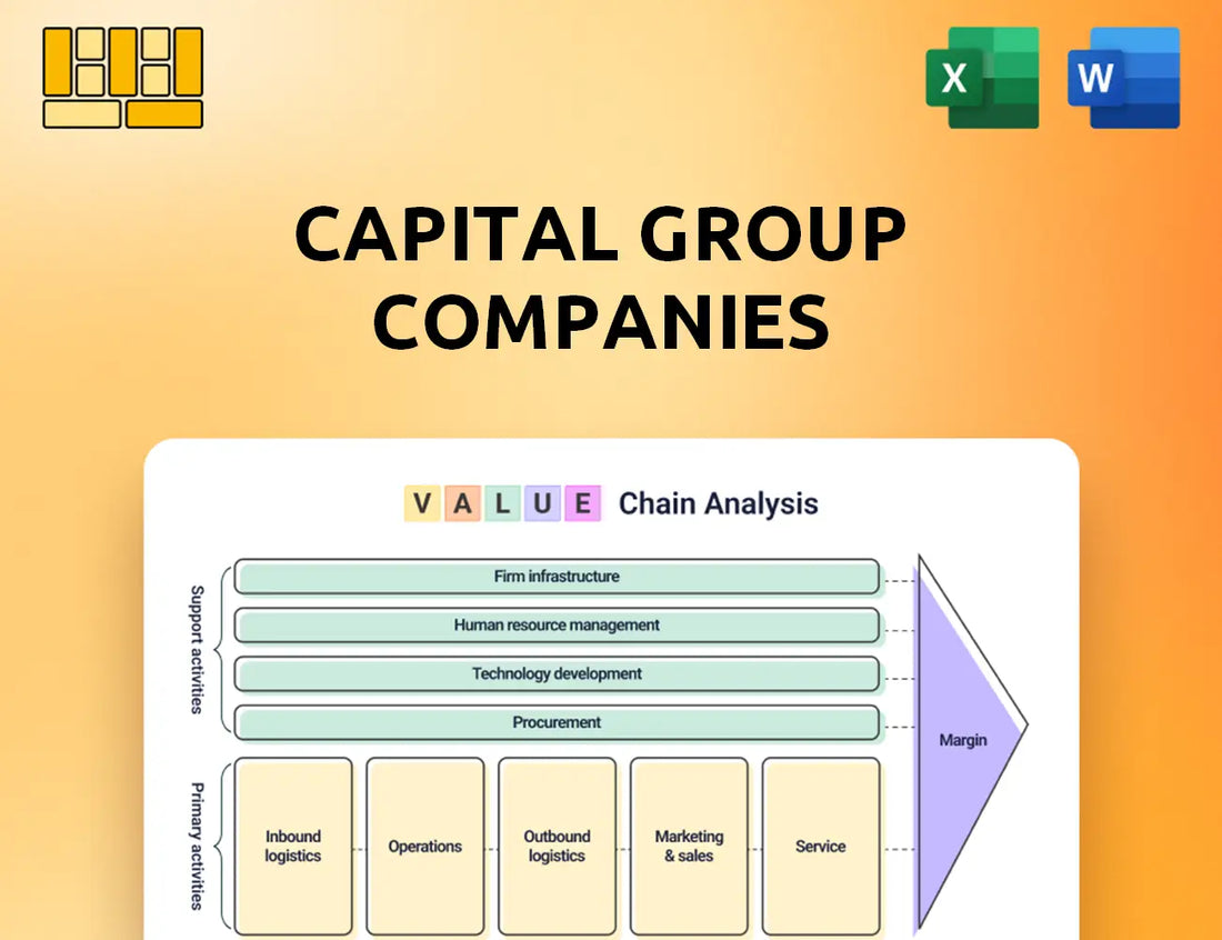 Capital Group Companies Value Chain Analysis