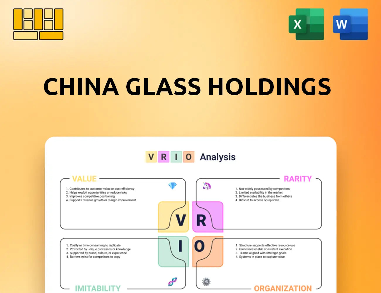 China Glass Holdings VRIO Analysis