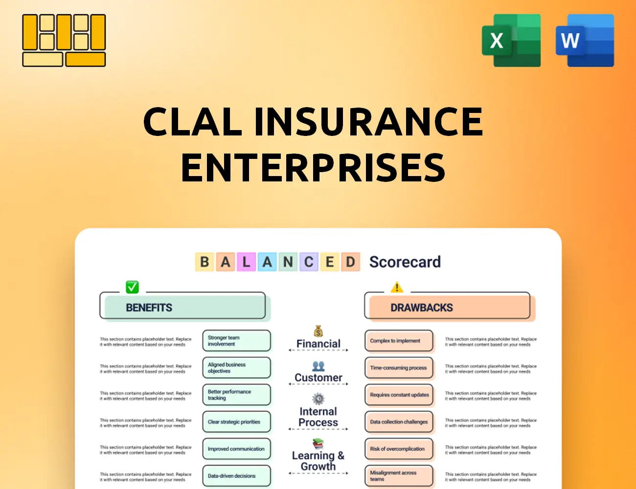Clal Insurance Enterprises Balanced Scorecard