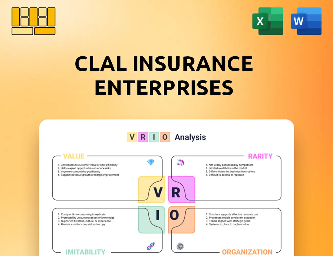 Clal Insurance Enterprises VRIO Analysis