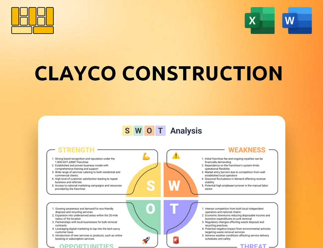 Clayco Construction SWOT Analysis