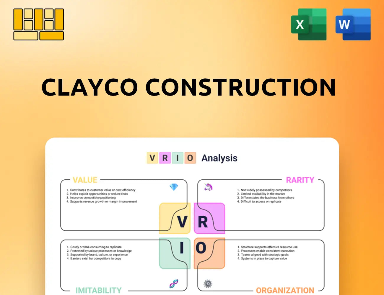 Clayco Construction VRIO Analysis