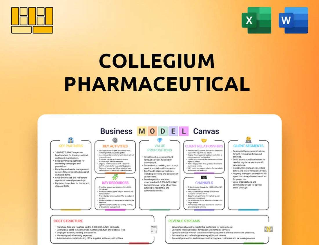 Collegium Pharmaceutical Business Model Canvas