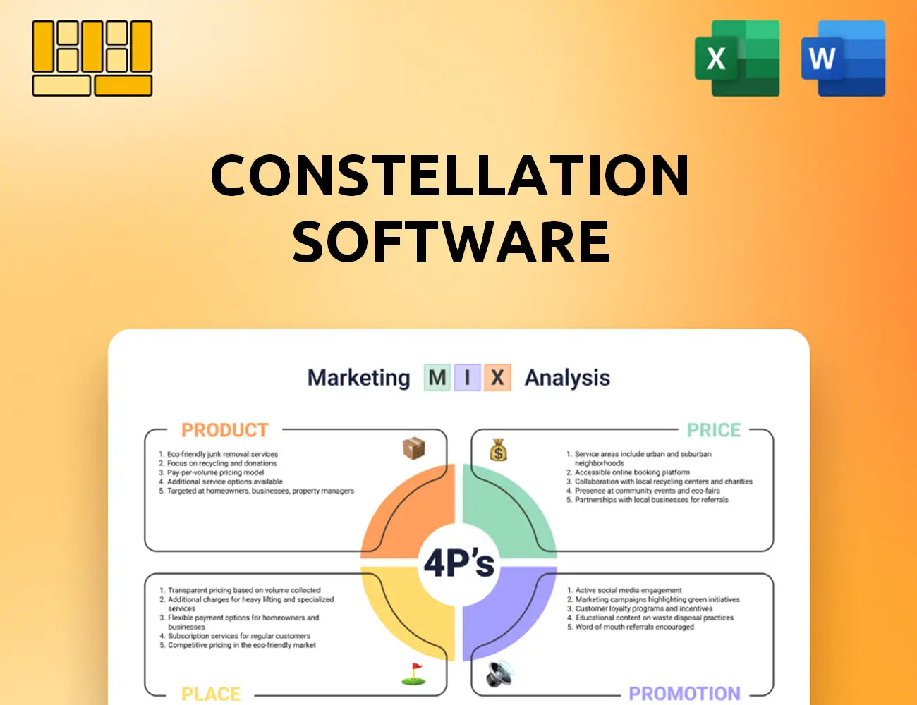 Constellation Software Marketing Mix