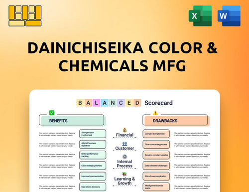 Dainichiseika Color & Chemicals Mfg Balanced Scorecard