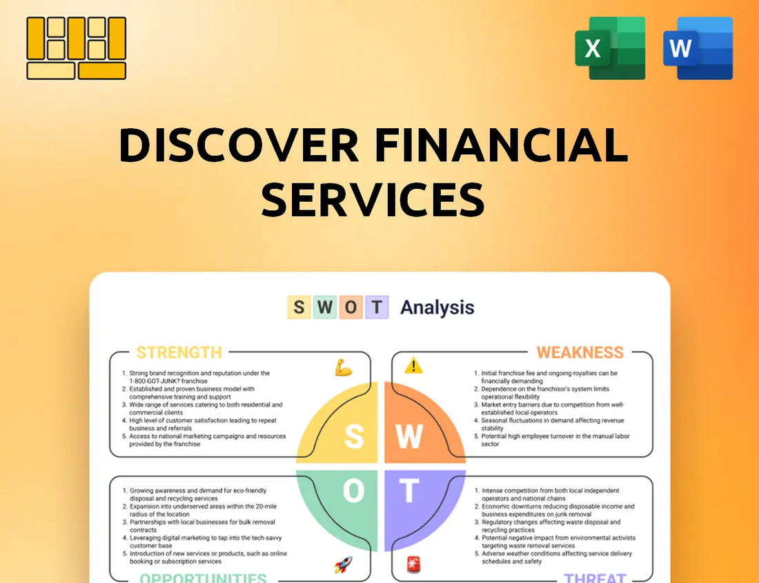 Discover Financial Services SWOT Analysis