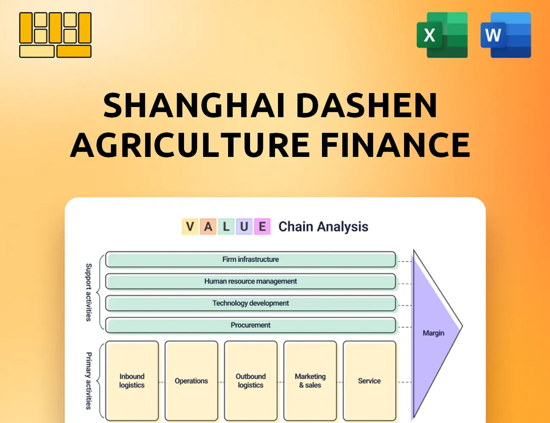 Shanghai Dashen Agriculture Finance Technology Value Chain Analysis