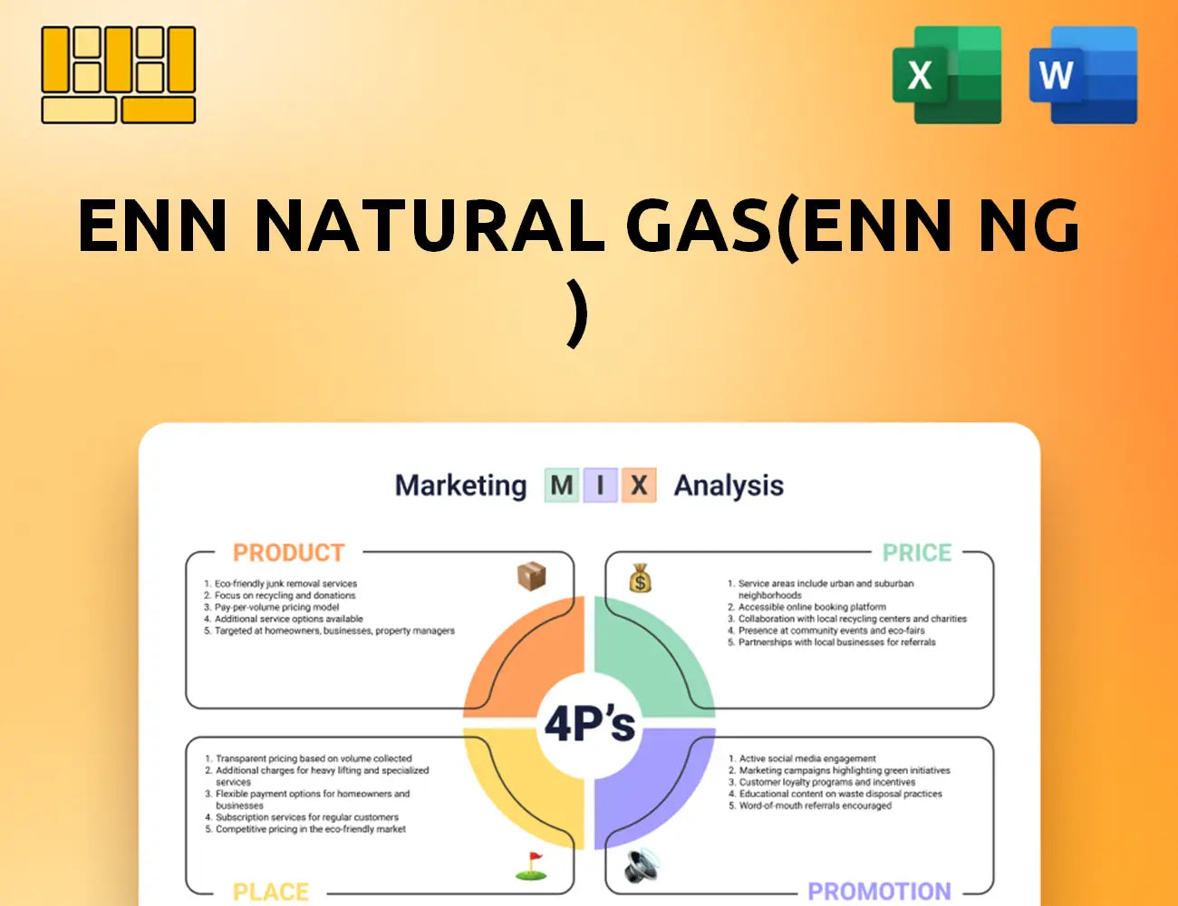 ENN Natural Gas(ENN NG ) Marketing Mix