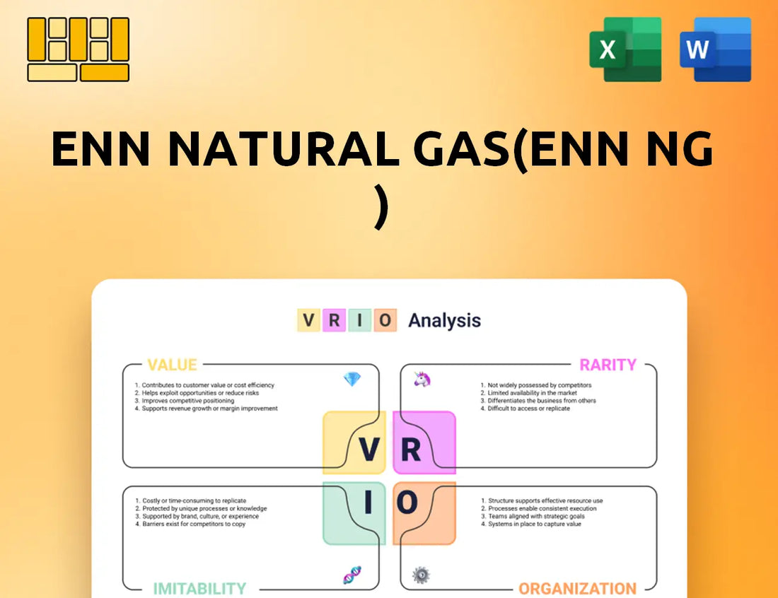 ENN Natural Gas(ENN NG ) VRIO Analysis