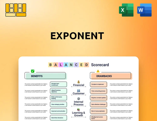 Exponent Balanced Scorecard