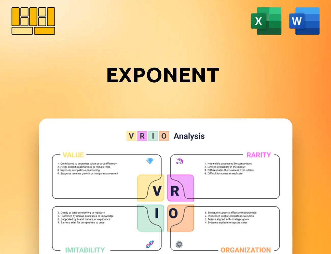 Exponent VRIO Analysis