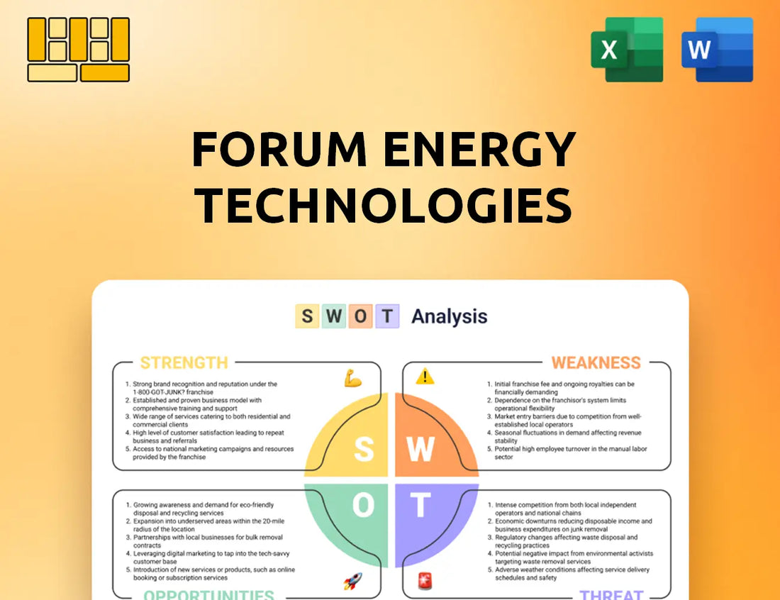 Forum Energy Technologies SWOT Analysis