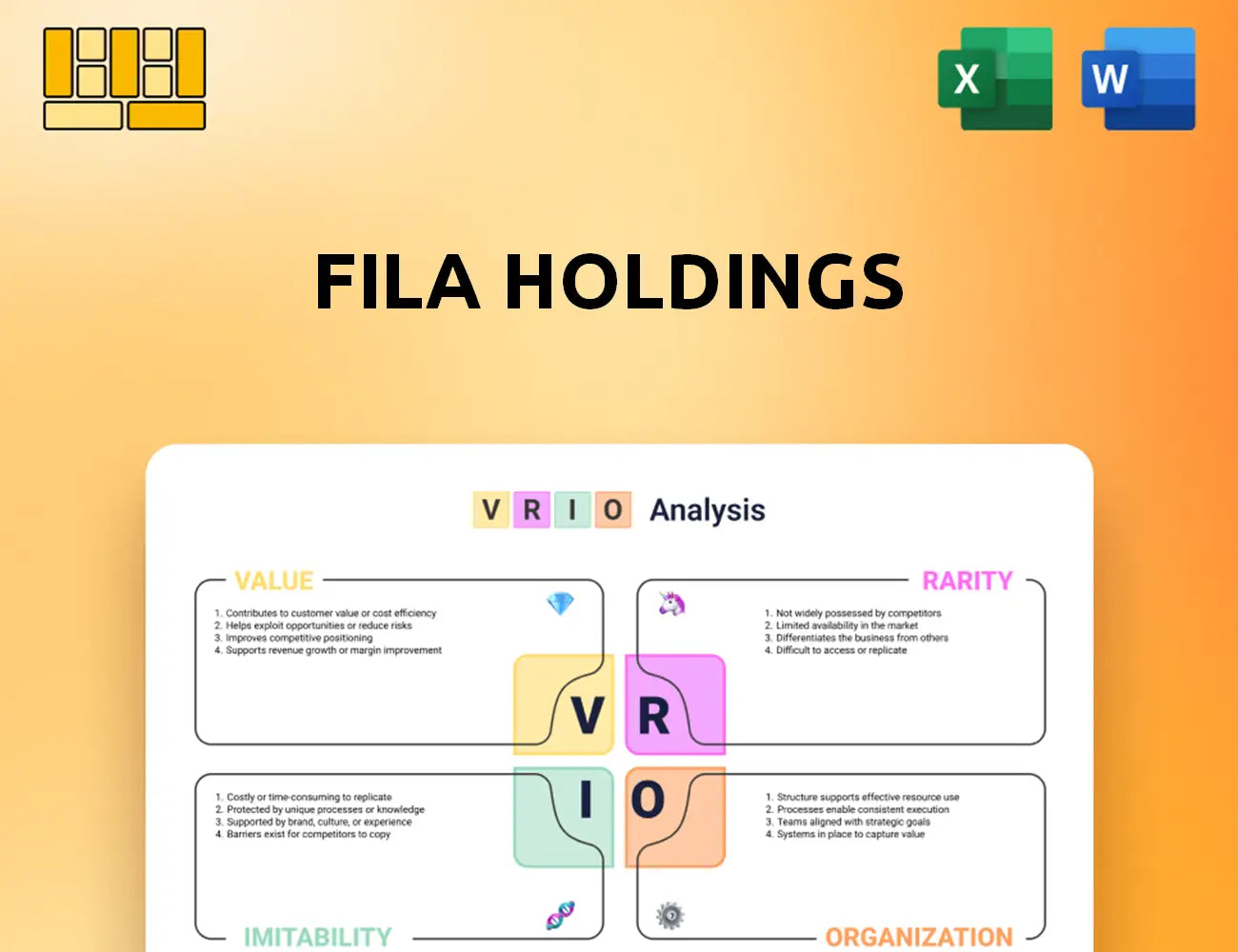 FILA Holdings VRIO Analysis