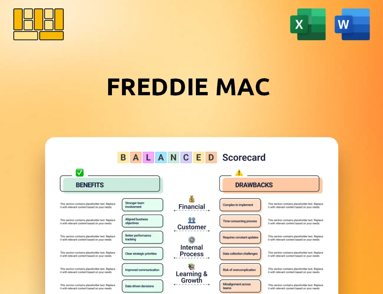Freddie Mac Balanced Scorecard