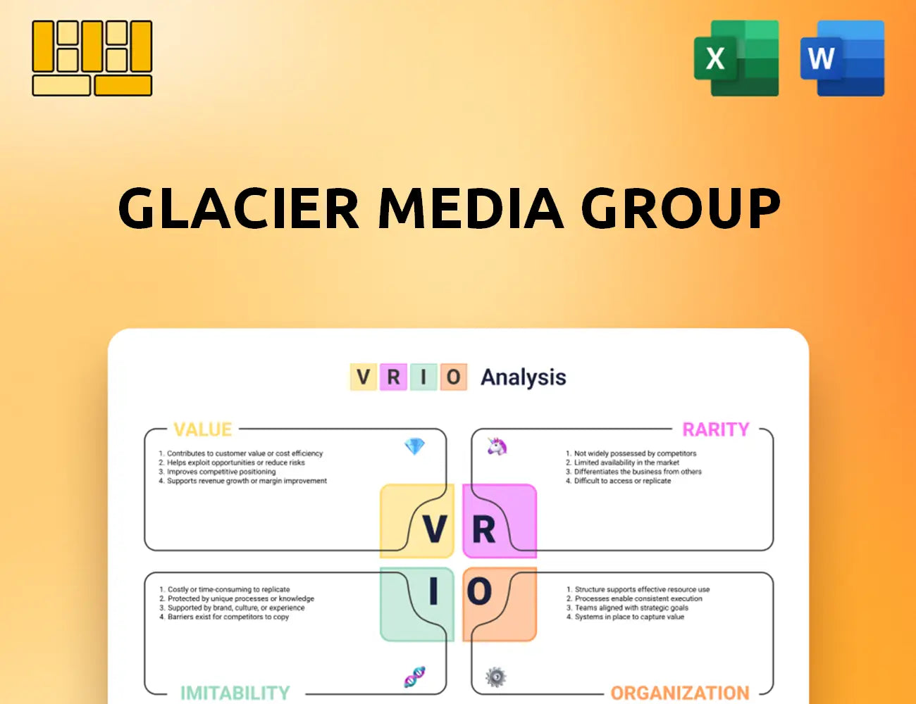 Glacier Media Group VRIO Analysis