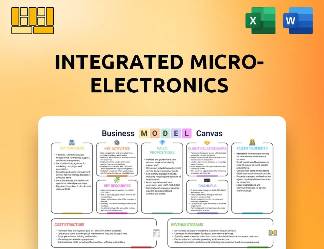 Integrated Micro-Electronics Business Model Canvas