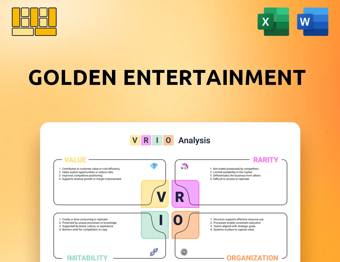 Golden Entertainment VRIO Analysis