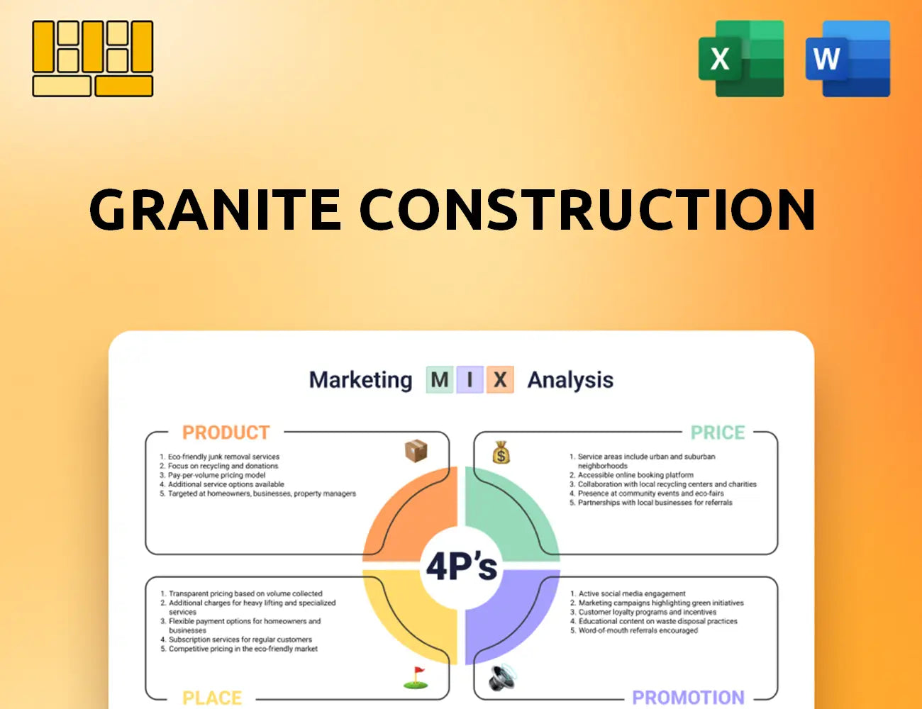 Granite Construction Marketing Mix