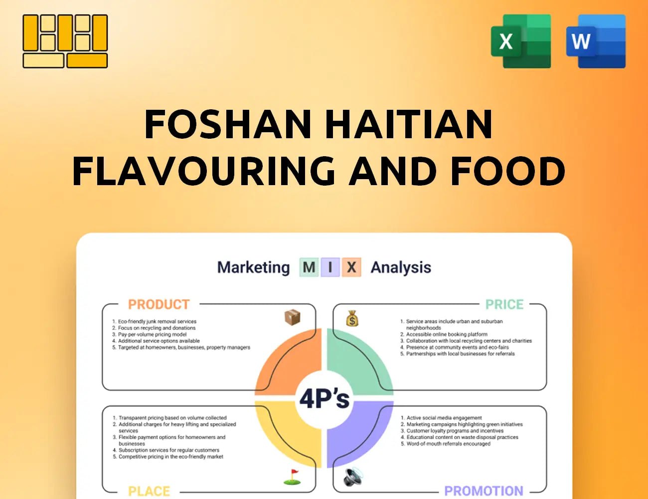 Foshan Haitian Flavouring and Food Marketing Mix
