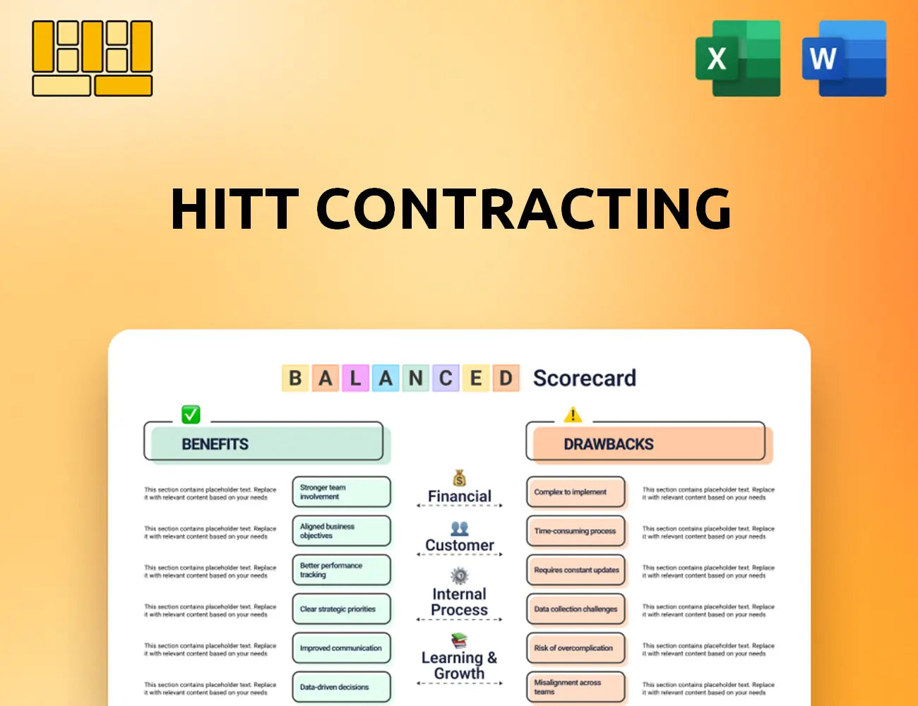 HITT Contracting Balanced Scorecard