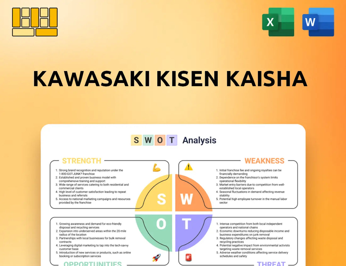 Kawasaki Kisen Kaisha SWOT Analysis