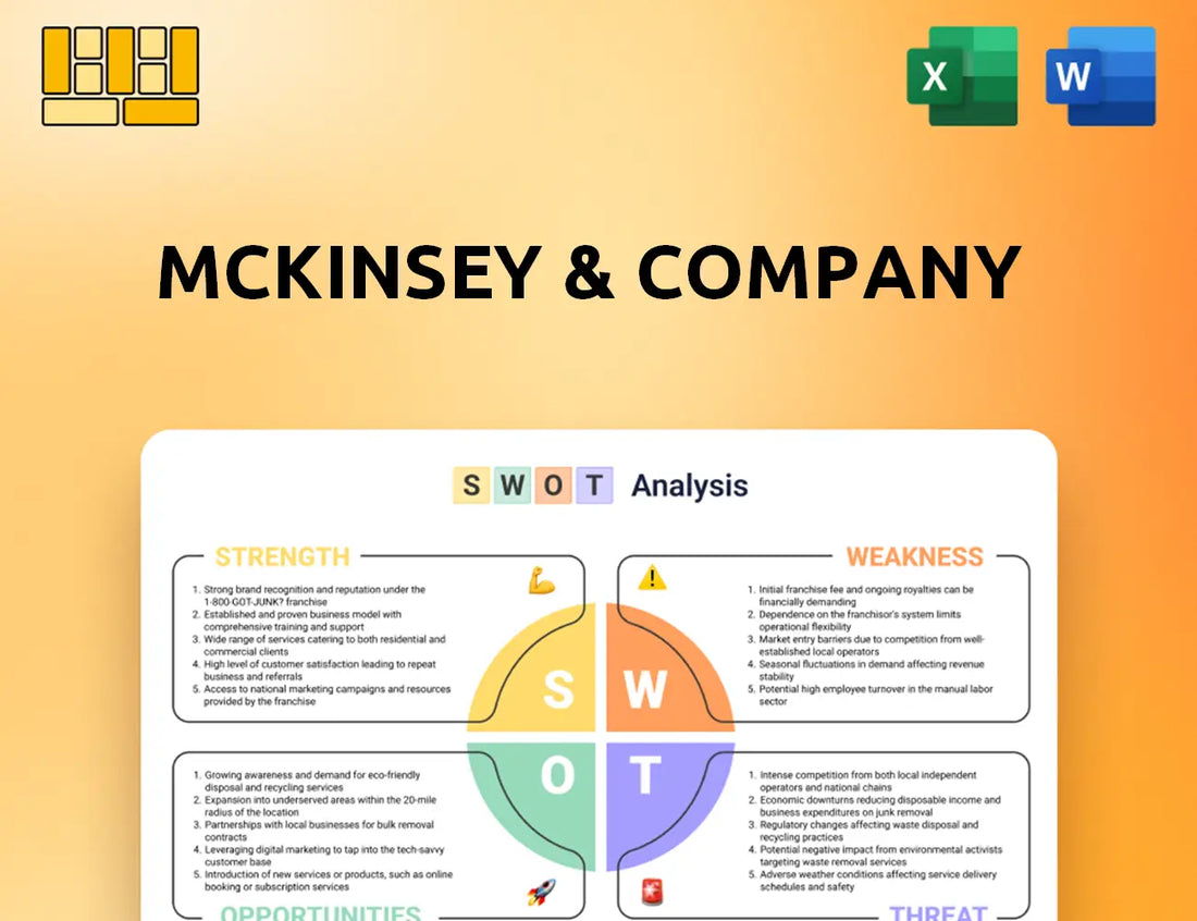 McKinsey & Company SWOT Analysis