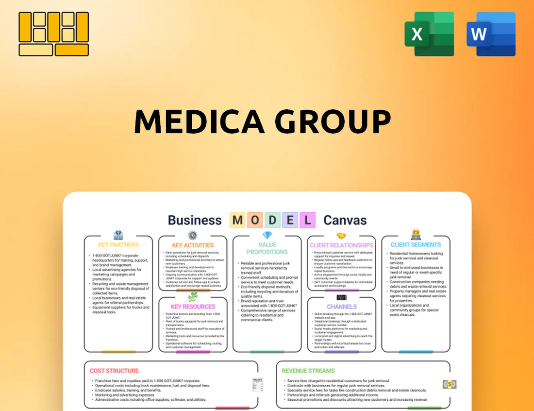 Medica Group Business Model Canvas