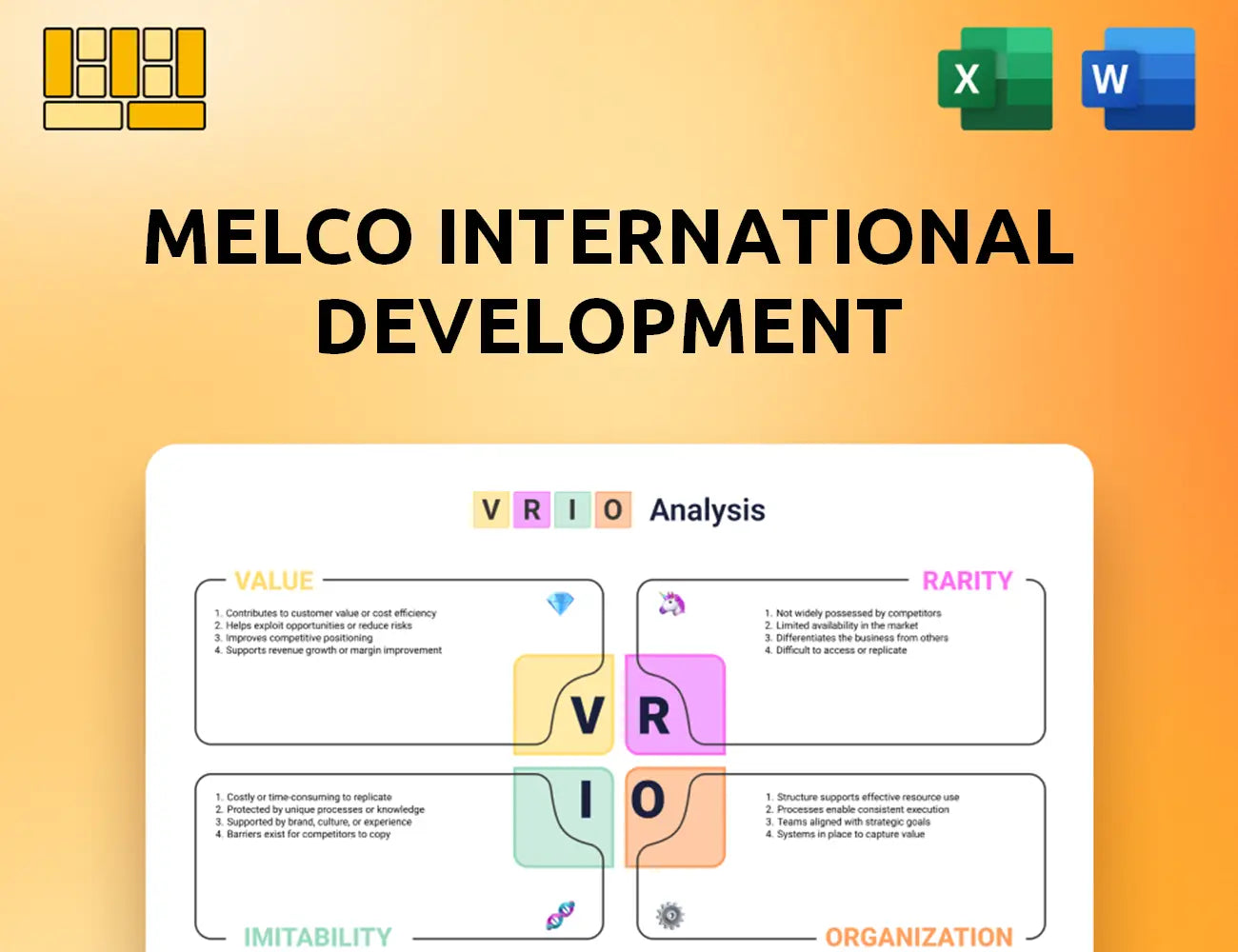Melco International Development VRIO Analysis