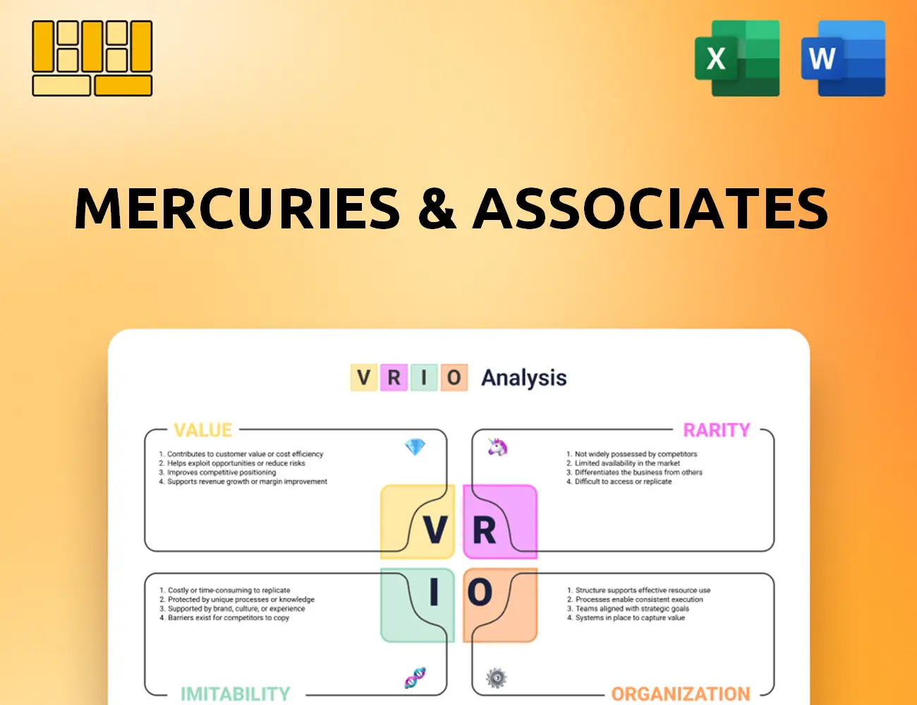 Mercuries & Associates VRIO Analysis