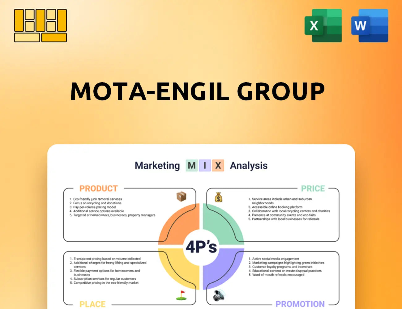 Mota-Engil Group Marketing Mix