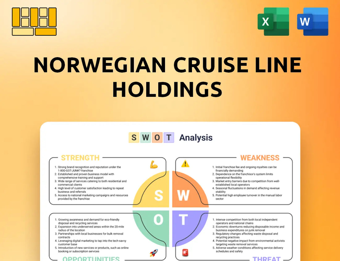 Norwegian Cruise Line Holdings SWOT Analysis