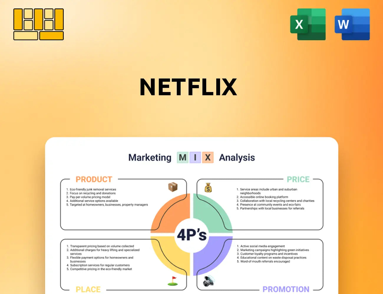 Netflix Marketing Mix